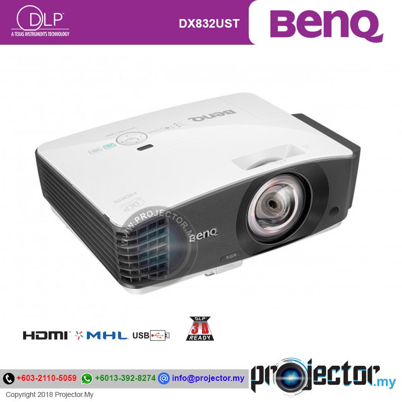 BenQ DX832UST Ultra Short Throw Projector
