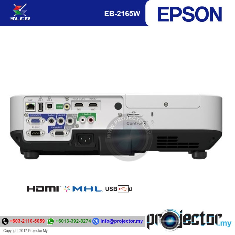 Epson EB-2165W WXGA Projector