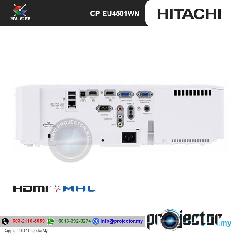 Hitachi CPEU4501WN WUXGA Projector