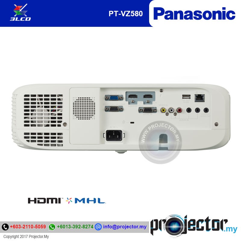 Panasonic PTVZ580 WUXGA Projector