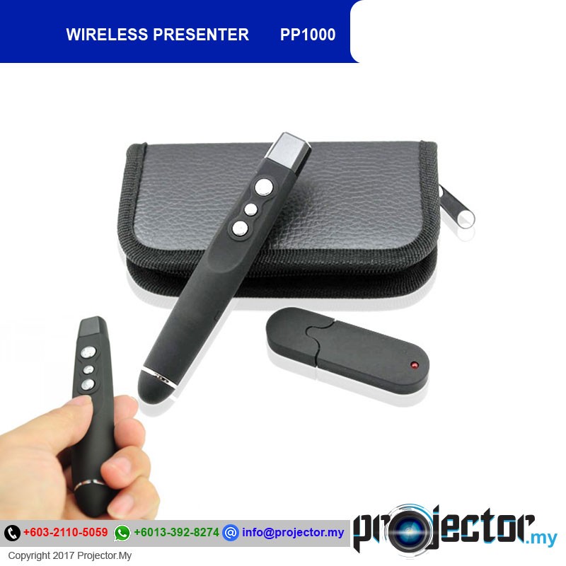 PP1000 Wireless Presenter With Laser Pointer