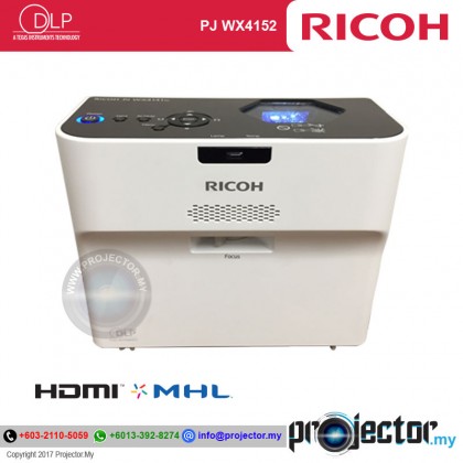 プロジェクター RICOH RICOH PJ WX4152N RICOH PJ WX4152N Ricoh PJ WX4152N DLP WXGA Ultra-Short Throw Projector