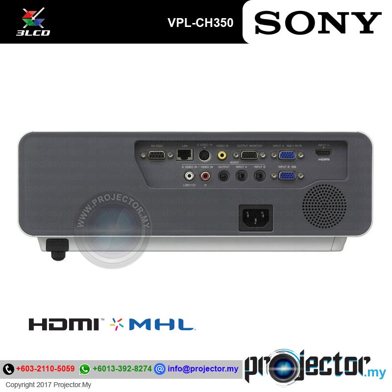 Sony VPL-CH350 WUXGA Projector