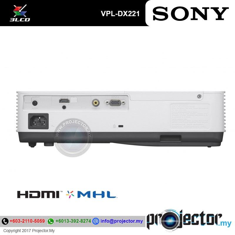 Sony VPLDX221 XGA Projector