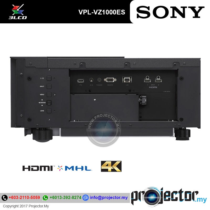 Sony VPLVZ1000ES Ultra Short Throw 4K Projector