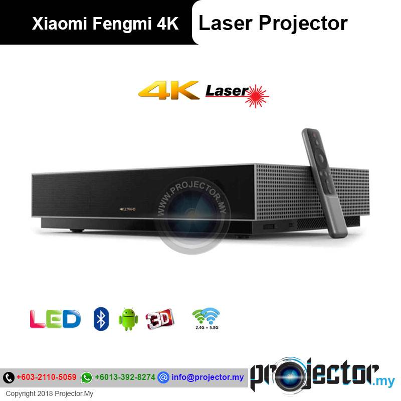 Xiaomi Fengmi 4K Ultra Short Throw 5000 Lumens Laser Projector