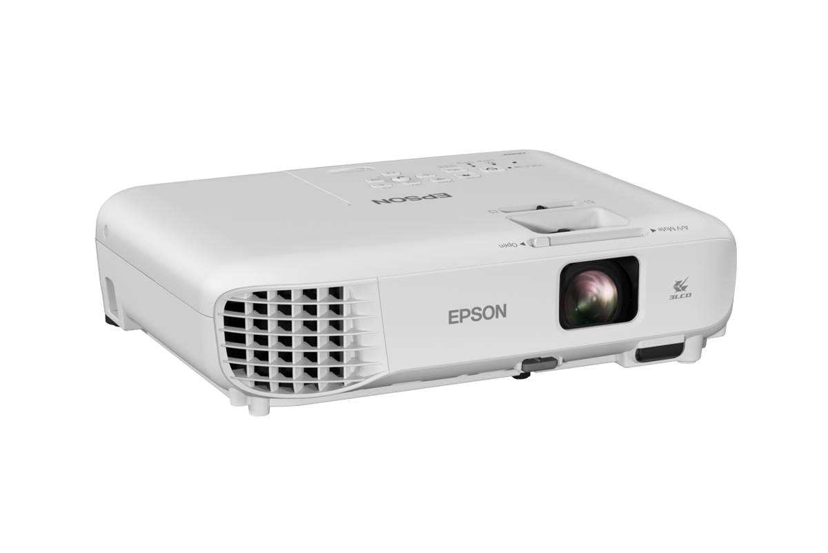Epson EBW06 WXGA 3LCD 3700 Lumens Projector