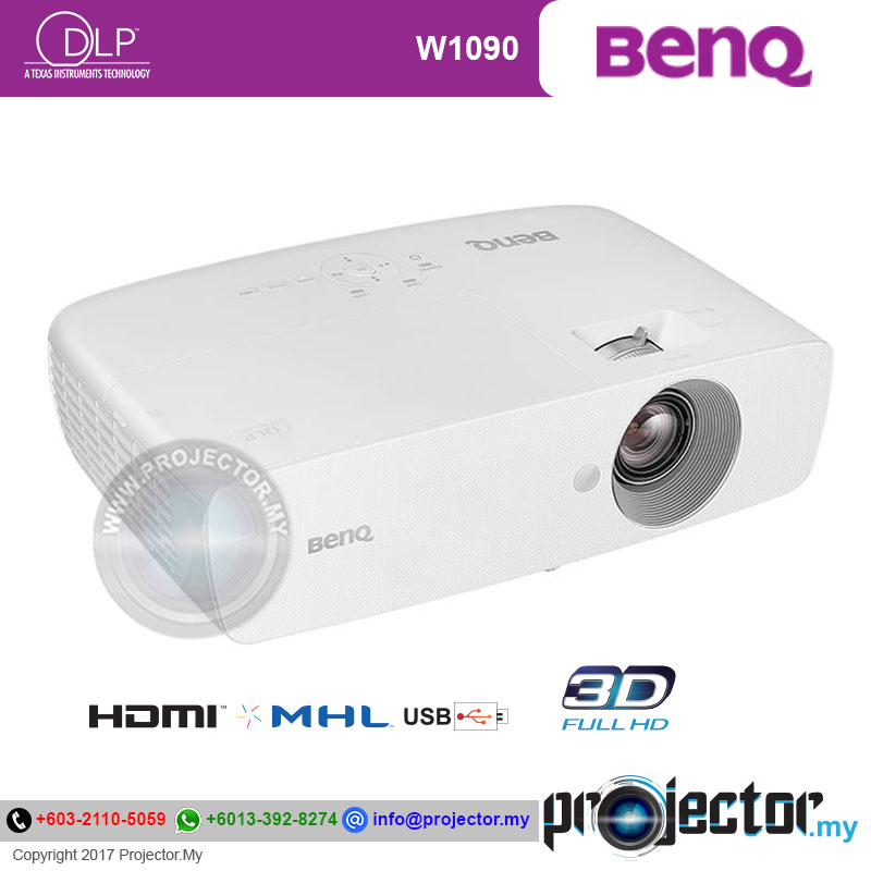 BenQ W1090 Full HD 3D Projector
