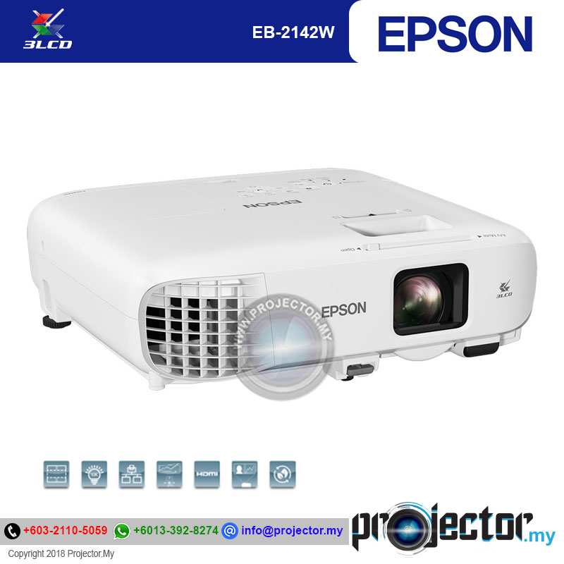 Epson EB-2142W WXGA 3LCD Projector