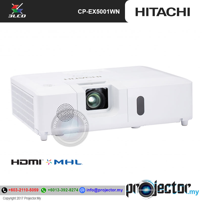 Hitachi CPEX5001WN XGA Projector