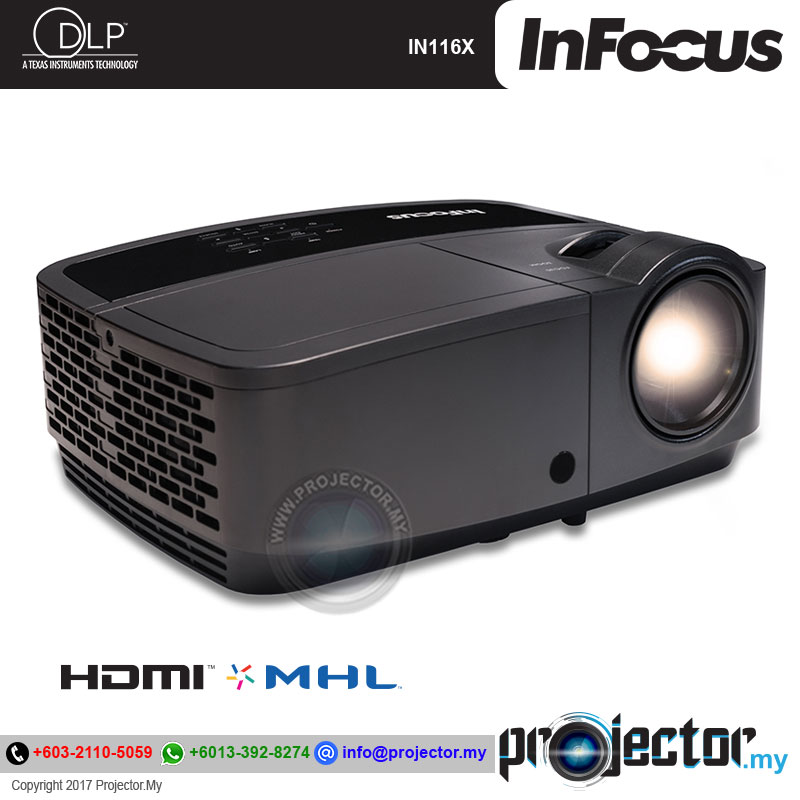 Infocus IN116X WXGA Projector