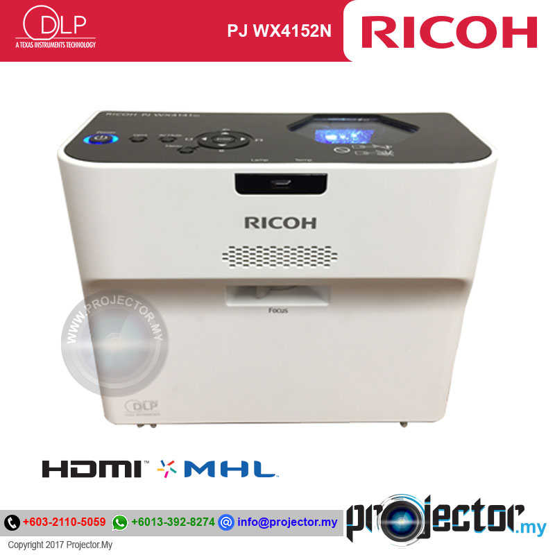 Ricoh PJ WX4152N Ultra Short Throw Projector