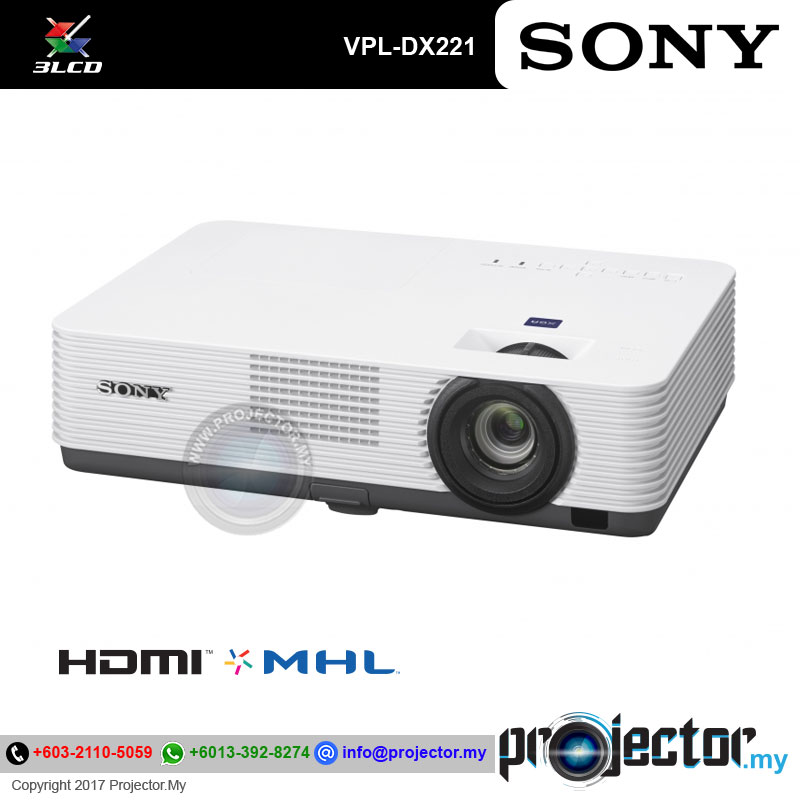 Sony VPLDX221 XGA Projector