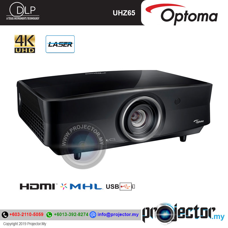 Optoma UHZ65 4K UHD Home Cinema Projector