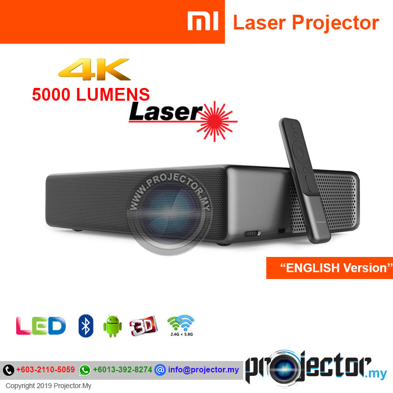 Xiaomi Mi Mijia 4K Ultra Short Throw Android Smart Laser Projector